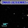 2MASS J12113682+0006176