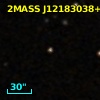 2MASS J12183038+0003300