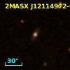2MASX J12114972-0239589