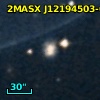 2MASX J12194503-0045369