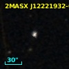 2MASX J12221932-0203056