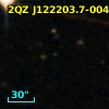 2SLAQ J122203.79-004644.3