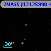 2MASS J12125990-0013149