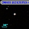 2MASS J12125753-0014540