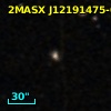 2MASX J12191475-0009572
