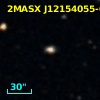 2MASX J12154055-0518438