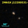 2MASX J12200531-0256169