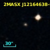 2MASX J12164638-0538045