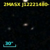 2MASX J12221480-1148385