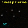 2MASS J12161209-1257309