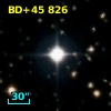 BD+45   826