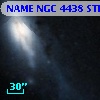 NAME NGC 4438 STELLAR TAIL