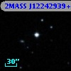 2MASS J12242939+1222286