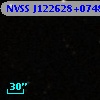 NVSS J122628+074814