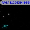 NVSS J122639+070805