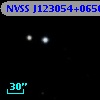NVSS J123054+065012