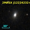 2MASX J12224232+0308307