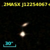 2MASX J12254067+0221363