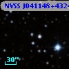 NVSS J041148+432438