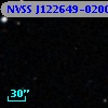 NVSS J122649-020013