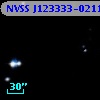 NVSS J123333-021108
