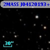 2MASS J04120193+4158176