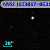 NVSS J123017-053154