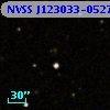 NVSS J123033-052703