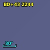 BD+43  2244