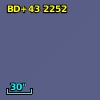 BD+43  2252