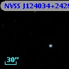 NVSS J124034+242812