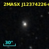 2MASX J12374226+1928465