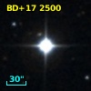 BD+17  2500