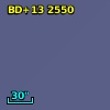 BD+13  2550