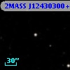 2MASS J12430300+1151258
