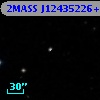 2MASS J12435226+1107394