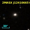 2MASX J12410665+0710218