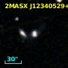 2MASX J12340529+0028515