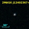 2MASX J12402367+0014466