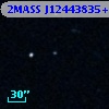2MASS J12443835+0010179