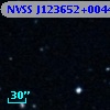NVSS J123652+004408