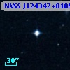 NVSS J124342+010801