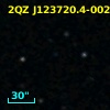 2SLAQ J123720.49-002604.3