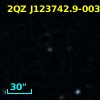2SLAQ J123742.98-003330.8