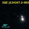 2SLAQ J124347.24-002105.7