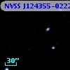 NVSS J124355-022245