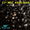 Cl* NGC 4590    HAR    1216