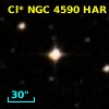 Cl* NGC 4590    HAR      D