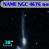 NAME NGC 4676 north tail