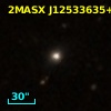 2MASX J12533635+2957432
